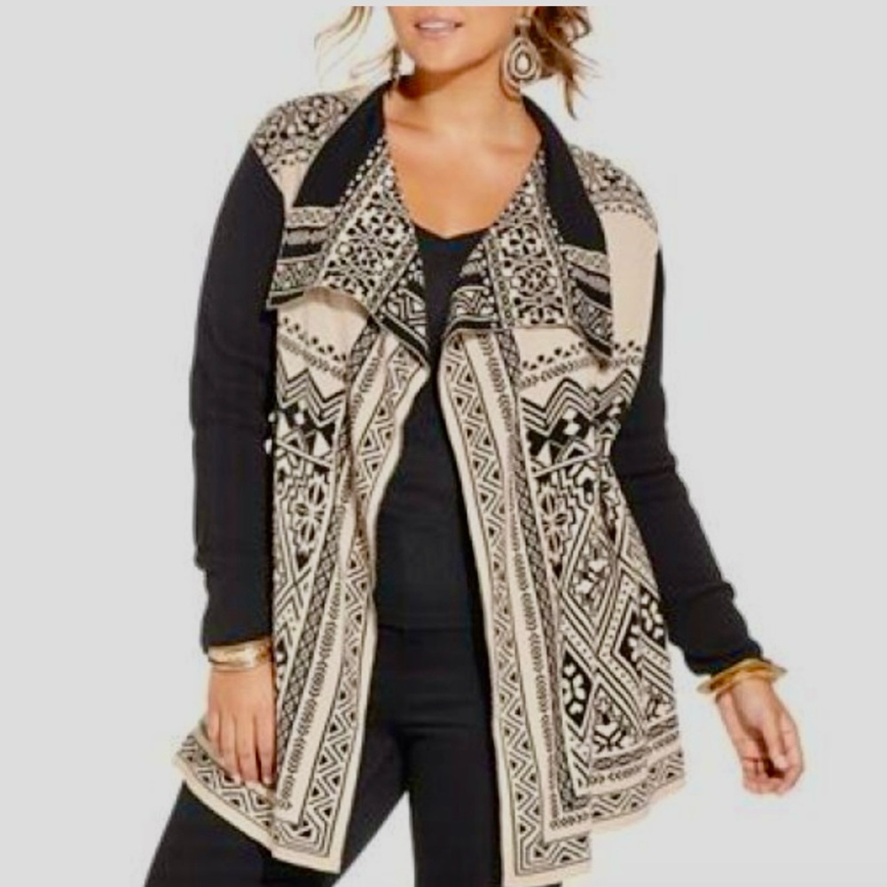 LUCKY BRAND Aztec Sweater